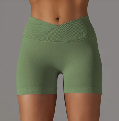 The Sculvix Shorts — High-Waist Sculpt, Summer Comfort