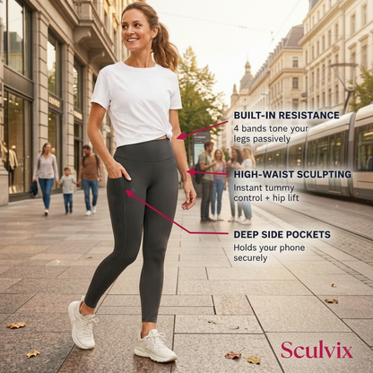 Sculvix Leggings – Eingebaute Widerstandsfunktion, sichtbare Ergebnisse